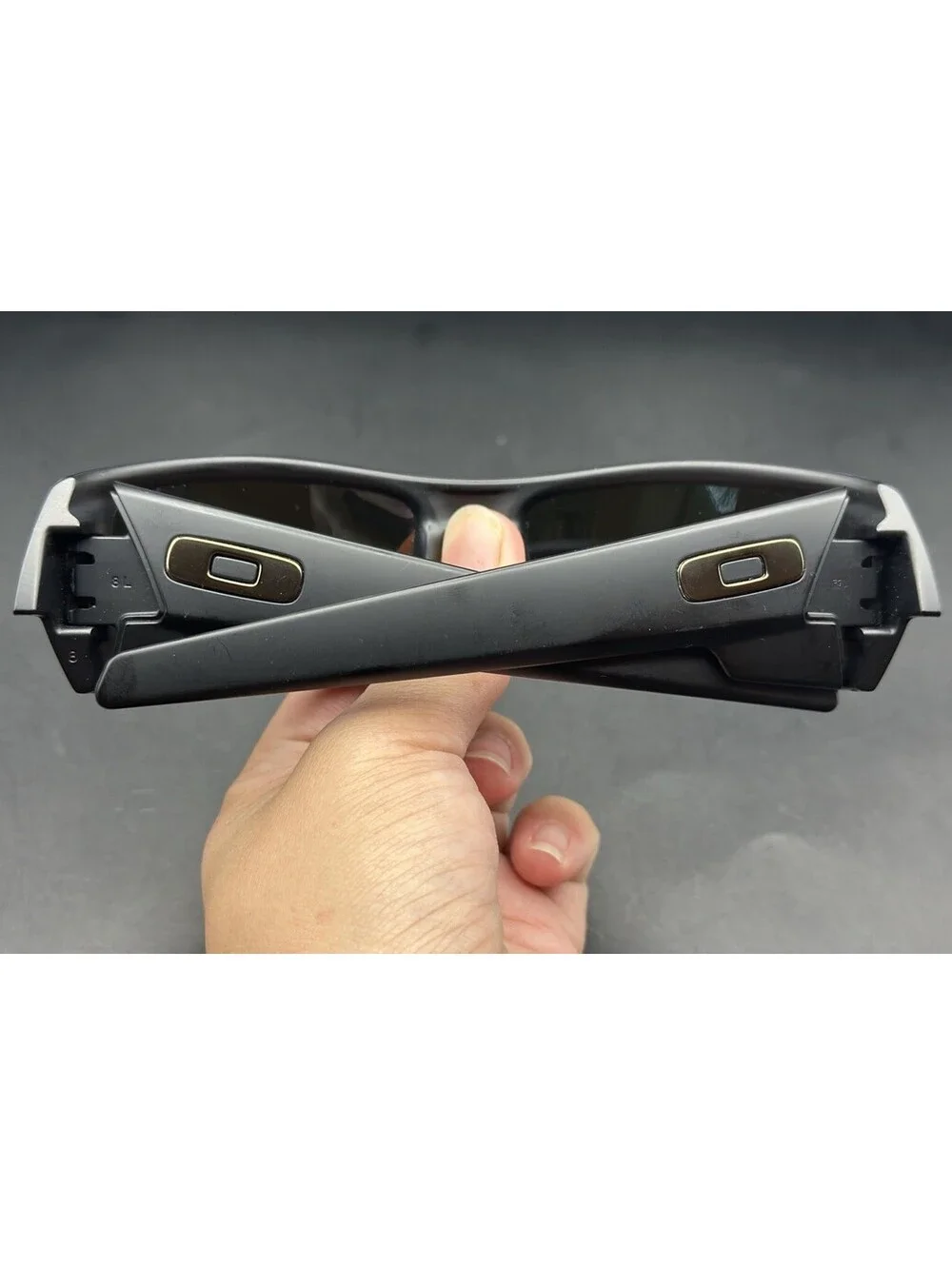 Oakley Gascan Matte Black/Prizm Sapphire Iridium Polarized Lenses